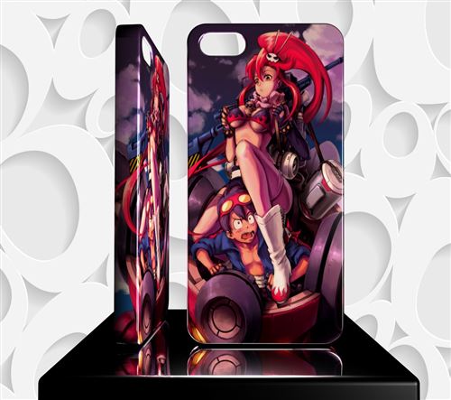 Coque Design Iphone SE MANGA GURREN LAGANN - TENGEN TOPPA GUREN RAGAN - Réf 12