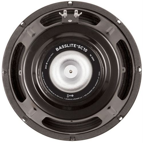 Eminence Basslite SC10-16 haut-parleur 10 pouces 300 watts 16 ohms