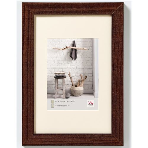 Walther Design Cadre photo Home 40x50 cm Noyer