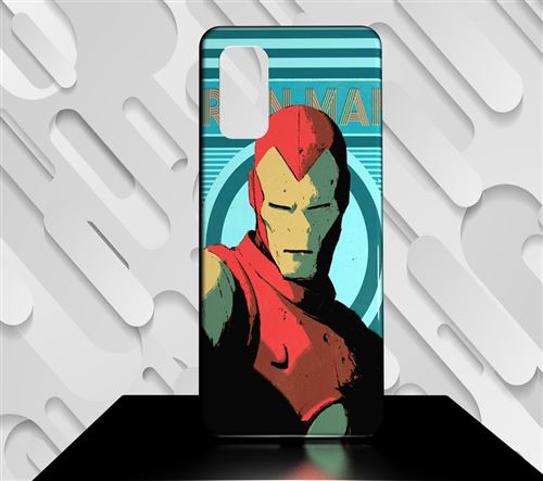 Coque pour Galaxy PLUS S20+ AVENGERS Iron Man 90