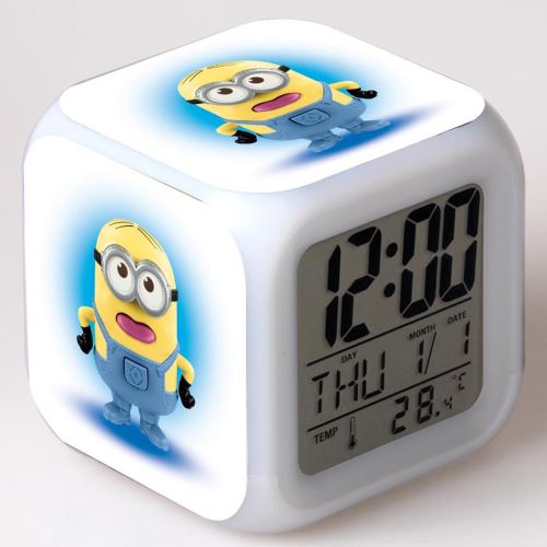 Stack Multicolore Réveil Enfant Led Multifonctionnel Coloré - Despicable Me6 #4 - Image 1