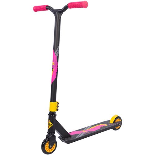 Trottinette Stunt Black Dragon Anthracite / Jaune / Rouge