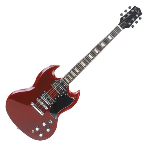 Rocktile Pro S-R guitare électrique (rouge)