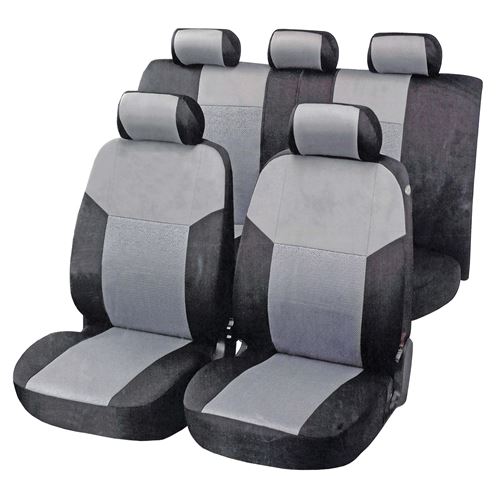 Couvre siège pour voitures MENDLER HWC-G94, taille universelle, set de 11 pièces