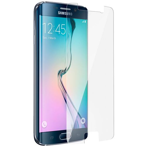 Film Verre Trempé Protection Ecran Samsung Galaxy S6 Edge - Transparent