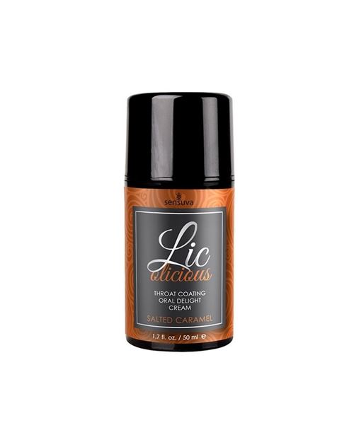 Crème oral delight lic-o-licious caramel au beurre salé 50 ml sensuva 7457