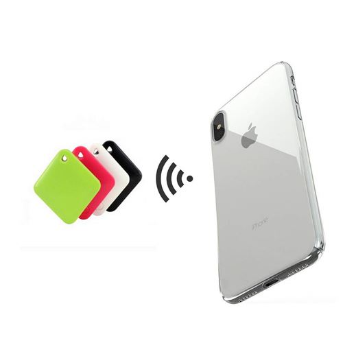 CABLING® Smart finder Bluetooth Locator pour animal domestique tracker Alarme sans fil anti-perte Capteur à distance Selfie d'obturation pour enfants Sac Portefeuille clés de voiture smartphone