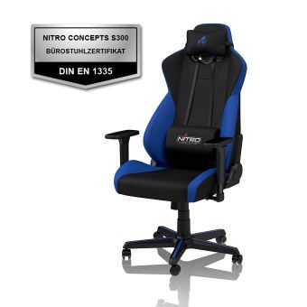 Chaise Gaming Nitro Concepts S300 Galactic Blue