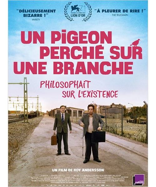 Un pigeon perché sur une branche philosophait sur l¿existence AFFICHE CINEMA ORIGINALE