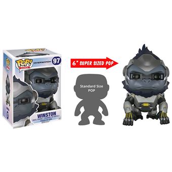 Figurine Funko Pop! N°97 - Overwatch - Winston - 15 cm - Figurine