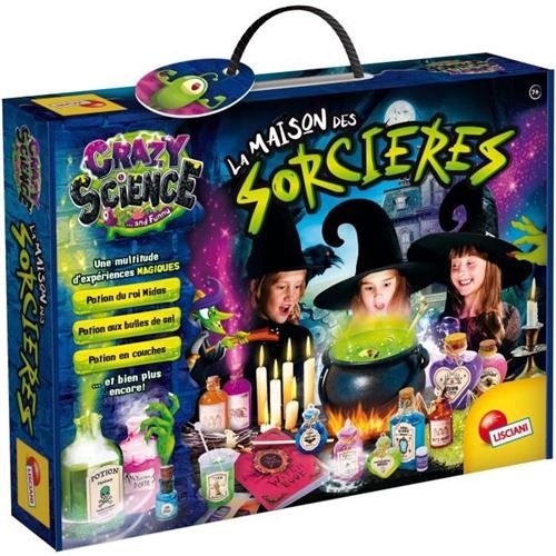 Kit De Laboratoire Pour Potions Magiques - Lisciani - Découvrez Les Secrets Des Sorcieres