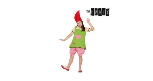 Déguisement pour enfants lutin vert (3 pcs) - un costume pour enfant taille - 5-6 ans