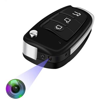 Clé de Voiture Caméra Espion HD 1080p Capteur Mouvement Vision IR + SD 32Go YONIS - 1