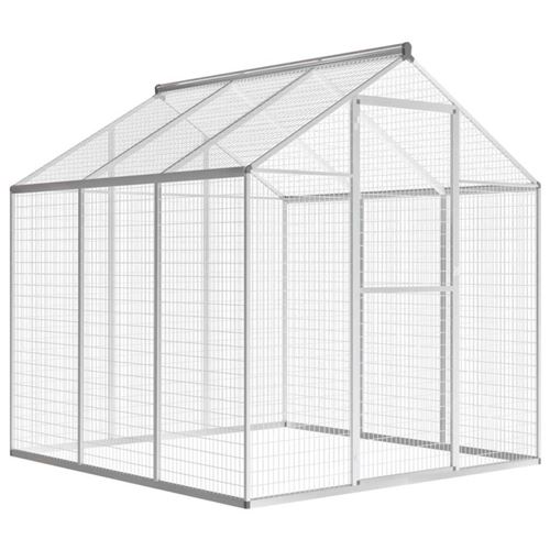 Voli&egrave;re d'ext&eacute;rieur Aluminium 183 x 178 x 194 cm vidaXL - N/A
