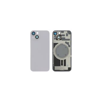 Cache Batterie Vitre Arrière Complète Violette pour iPhone 14 (Avec MagSafe) (Sans Logo) - 1