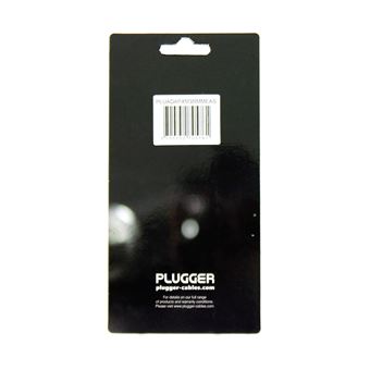 Plugger Adaptateur XLR mâle/RCA mâle mono Noir 