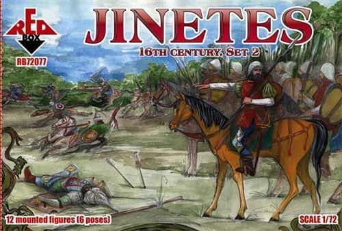 Jinetes, 16th Century. Set 2 - 1:72e - Red Box