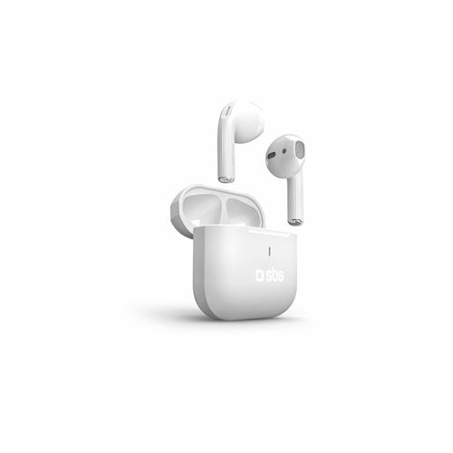 Air Kab Casque True Wireless Stereo (TWS) Ecouteurs Appels/Musique Blanc
