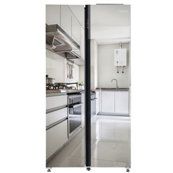 Réfrigérateur américain 500L Linarie LSSBS520MIR Doucy portes miroir - 1