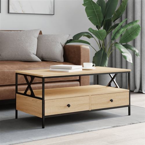 Vidaxl Table Basse 100X51x45 Cm - Image 3
