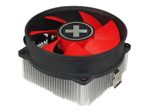 Xilence A250Pwm - Refroidisseur De Processeur - (Pour : Socket 754, Socket 939, Am2, Am2+, Am3, Am3+, Fm1, Fm2, Fm2+) - Aluminium - 92 Mm - Rouge