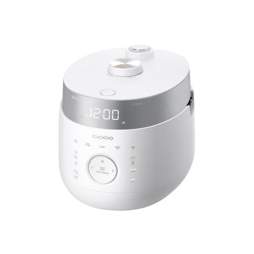 Non Communiqué Blanc Cuckoo Crp-Lhtr0609f Cuiseur À Riz Argent Avec Verre Doseur