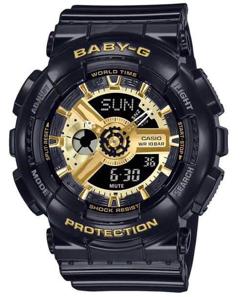Non Communiqué Femme Noir Montre Baby-G Urban