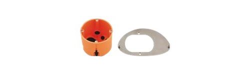 MOBOTIX MX-OPT-UP1 - Montagekit voor camera - monteerbaar aan muur - wit