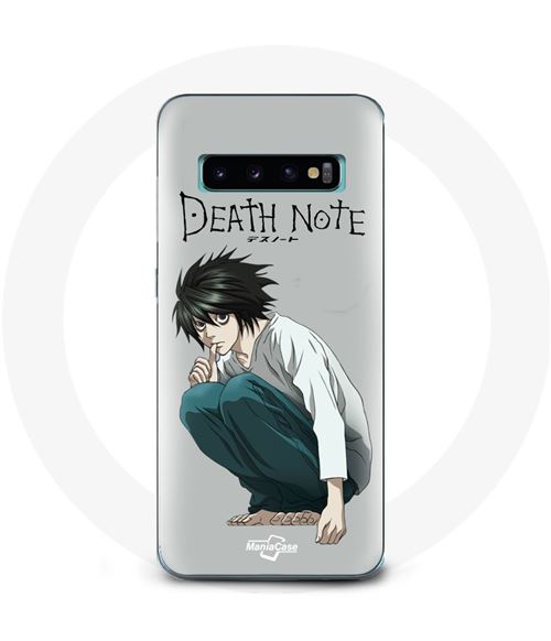 Coque pour Samsung Galaxy s10 edge Death Note Anime L Maniacase