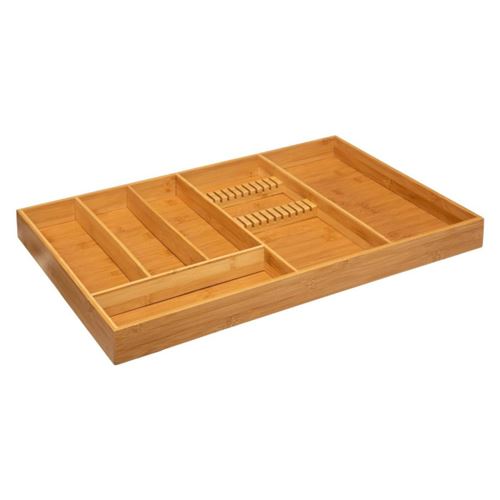 Non Communiqué Five Simply Smart - Range-Couverts & Ustensiles "Bambou" 58Cm Naturel
