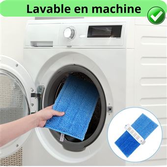 Lingette pour Swiffer Wetjet serpillère lavable réutilisable [Lot 4]  Phonillico® - Accessoires nettoyeur vapeur et vitre - Achat & prix