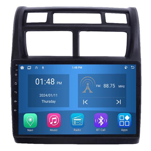 Autoradio RoverOne® Bluetooth CarPlay Android Auto Navigation 4Go RAM 64Go ROM pour Kia Sportage 2 2007-2009