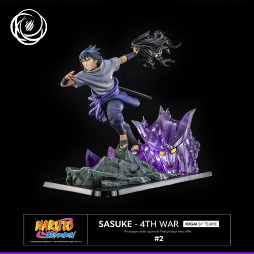 Statuette Ikigai - Naruto - Fourth Great Ninja War Sasuke