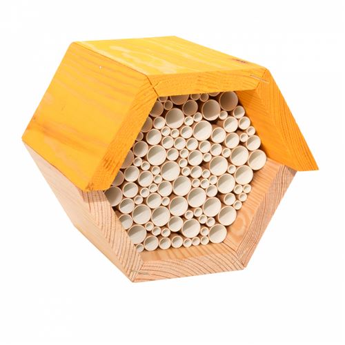 Comparer les prix de Maison à abeilles hexagonale en bois