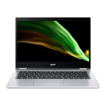 PC Ultra-Portable Acer Spin 3 SP114-31N-P73U 14" Ecran tactile Intel Pentium Silver 8 Go RAM 256 Go SSD Argent