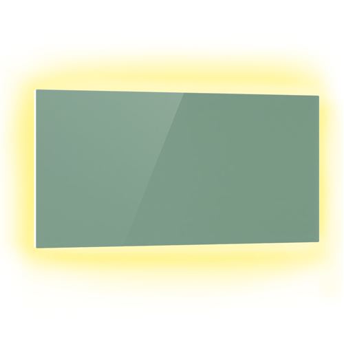 Radiateur infrarouge - Klarstein Mojave 1000 - Panneau chauffant - 120x60cm - 1000W - Connecté - Vert
