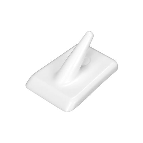 Non Communiqué Blanc Lot De 4 Crochets Muraux Adhésifs S Fackelmann Tecno