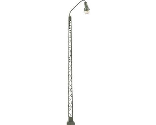 Réverbère sur mât en treillis simple N Faller 272224 modèle fini