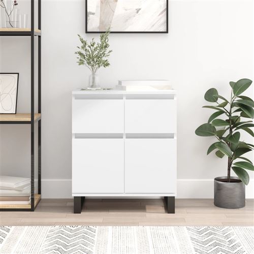 Vidaxl Blanc Buffet 60X35x70 Cm - Image 3