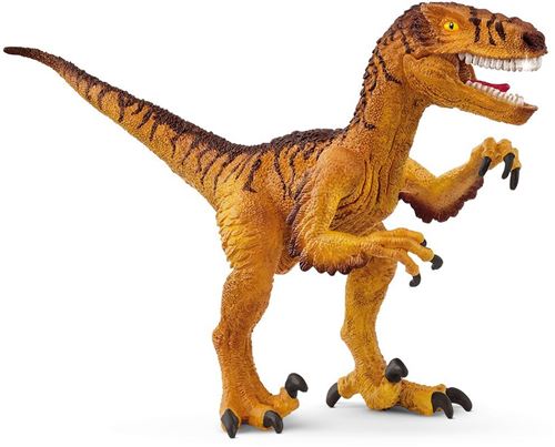 Non Communiqué Orange Figurine Vélociraptor, 15045 Dinosaurs, Des 4 Ans