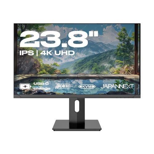 Non Communiqué Noir Japannext Ecran Pc Bureautique | 23,8" | 4K Uhd | Ips | Amd Freesync | Jn-Ips2380uhdr-C65w-Hsp