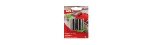 Non Communiqué Noir Apli - Pack De 2 - Blister - Rouleau À Encre