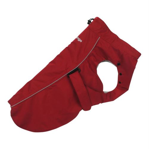 Imperméable pour Chien Red Dingo Perfect Fit 30 cm Rouge