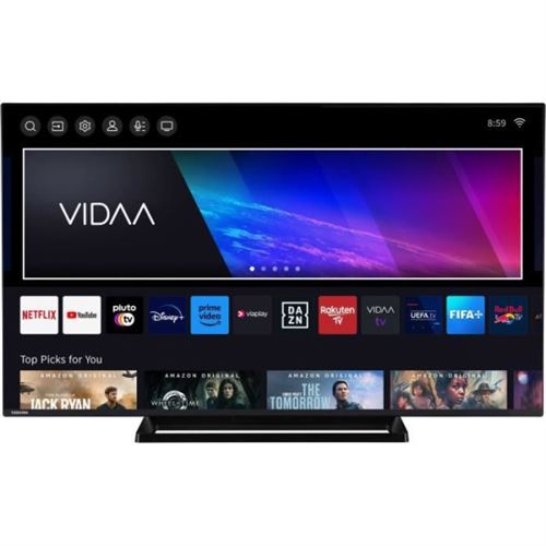 Smart TV toshiba 50QV3363DG 50 pouces 4K QLEDLCD