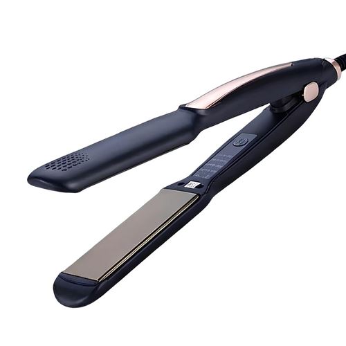 Fer &agrave; Lisser et &agrave; Boucler en C&eacute;ramique Tourmaline 40W avec Temp&eacute;rature R&eacute;glable Bleu marine
