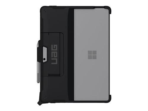 UAG Rugged Case for Microsoft Surface Pro 8 w/ Handstrap - Scout Black - Achterzijde behuizing voor tablet - zwart - 13 - voor Microsoft Surface Pro 8