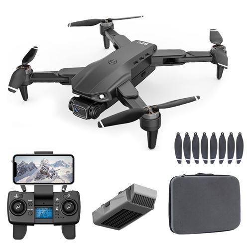 Drone SZSMART L900 Pro 2 caméras 1.2 km portée 4K 5G 25MIN max 7.4v 2200mAh- noir