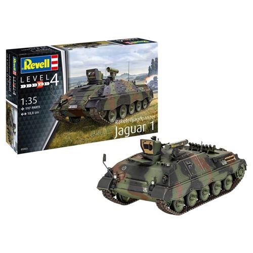 Revell - Raketenjagdpanzer Jaguar 1 - Maquette de char - Échelle 1/35 - Image 3
