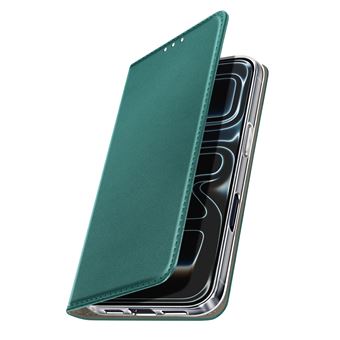 Étui pour iPhone 16 Pro Max Clapet Portefeuille Support Vidéo Avizar Bleu nuit