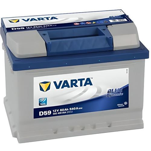 VARTA Batterie Auto D59 (+ droite) 12V 60AH 540A